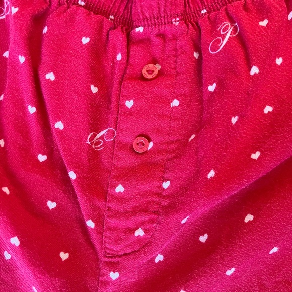 PINK Victoria's Secret Red Heart Print Pajama Shorts - Picture 3 of 4